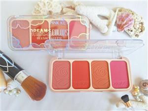 رژگونه چهار عددی اورجینال از برند pink key \t