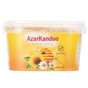 عسل طبیعی اذرکندو مقدار 220 گرم Azarkandoo Natural Honey 220gr 