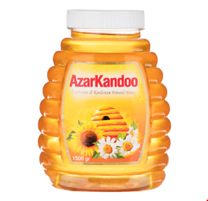 عسل طبیعی آذرکندو مقدار 1500 گرم Azarkandoo Natural Honey 1500gr