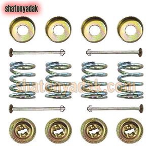 میخ پولک و فنر لنت ترمز نیسان