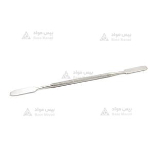 اسپاتول دو سر تخت فلزی