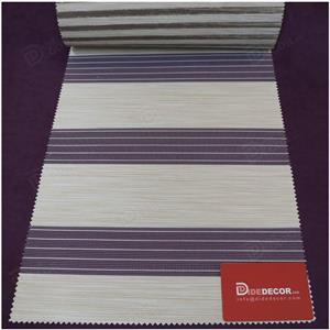 پرده زبرا ترک ساده کرم کد B-2003-01