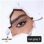 لنز  چشم رنگی برند گلدن لنز شماره2  Ice gray 3
