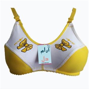 سوتین نیمه ابری دو رنگ فانتزی زنانه و دخترانه