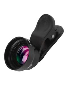 Zomei ZOMEI P2 5 in 1 Universal 0.36X Lens + 180 Degrees Fisheye Lens + 2.0X Telephoto Lens + Lens Hood + 3 Lens Clips, For iPhone, Samsung, HTC, Sony, Huawei, Xiaomi, Meizu