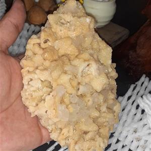 سنگ راف کلکسیونی کلاستر کوارتز پر بلور شفاف سایز کابینتی مناسب دکور خانه،پشت ویترین مغازه