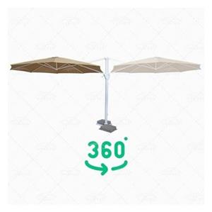 چتر 360 درجه مدل پایه کنار بدنه آلومنیوم