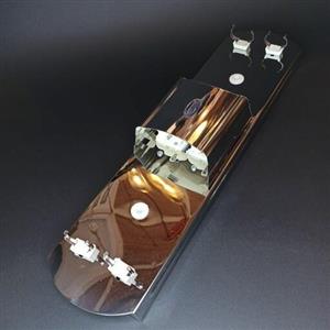 قاب FPL آنادایز (استیل) کوتاه 4لامپ