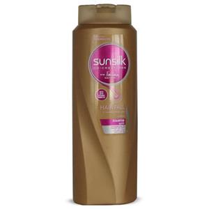 شامپو سان سیلک برای موهای ضعیف و شکننده Sunsilk Hair Fall 600ml Sunsilk Hairfall Solution Shampoo 600ml