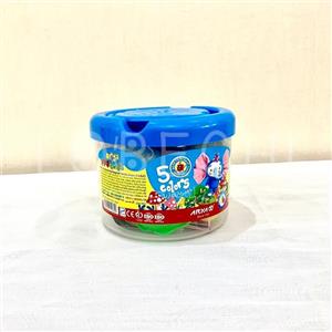 خمیر سطلی آریا 5 رنگ