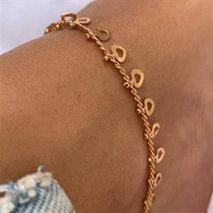 پابند YSX طلایی طرح قلب