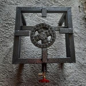 اجاق گاز پروفیلی سایز 24 سانتی متر  رنگ کوره ای  (پلوپز)