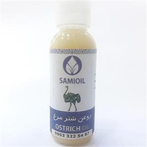 روغن شترمرغ30CC(موثر در گرفتگی عضلات و تسکین درد) شتر مرغ