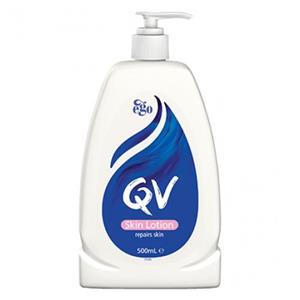 لوسیون مرطوب کننده بدن کیووی ایگو 500 میلی لیتر EGO QV Skin Lotion 500ml 