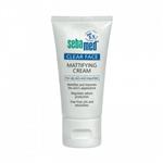 کرم مات کننده و تنظیم کننده چربی پوست صورت ضد جوش  سبامد Clear Face Mattifying cream SebaMed