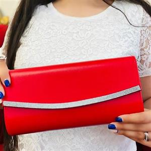 کیف مجلسی لبه نگین دار