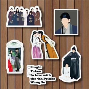 استیکر مینیمال سریال عاشقان ماه سری اول moon lovers sticker