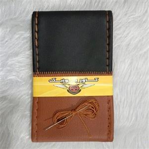 دور فرمان دوختی جنس چرم دلتا رنگ مارون 