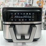 سرخکن 9لیتر فوما ژاپن توان مصرفی 2350 وات دارای دو برنامه پخت قابلیت دو  قسمت شدن سبد و تک سبد شدن طراحی و کیفیت عالی