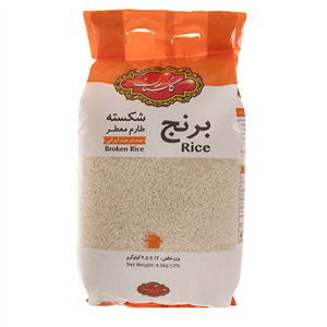 برنج شکسته طارم معطر گلستان مقدار 4.5 کیلوگرم Golestan Tarom Broken Rice 4.5kg