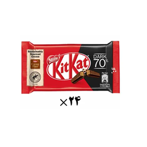 شکلات تلخ 70 درصد 24 عددی کیت کت Kit Kat