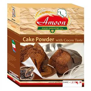 پودر کیک کاکائویی آمون مقدار 500 گرم Amoon Cocoa Cake 500 Gr