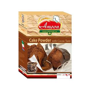 پودر کیک کاکائویی آمون مقدار 500 گرم Amoon Cocoa Cake 500 Gr