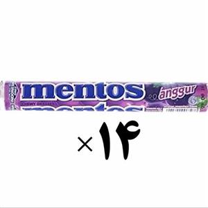 تافی انگور منتوس 14 عددی Mentos