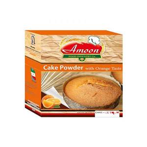 پودر کیک پرتقالی آمون مقدار 500 گرم Amoon Cacke Powder With Orange Taste 500Gr