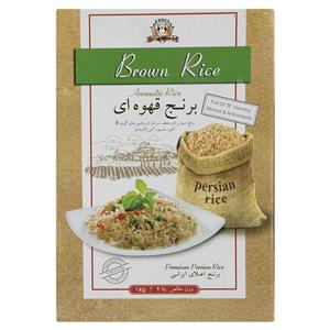 برنج قهوه ای پنگوئن مقدار 1 کیلوگرم Penguin Brown Rice 1kg