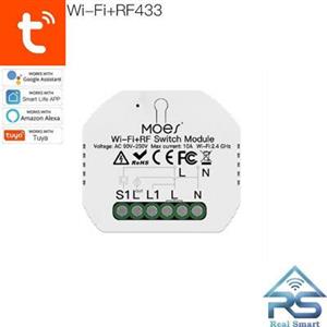 رله تک کانال Wi-Fi RF پشت-کلیدی تویا