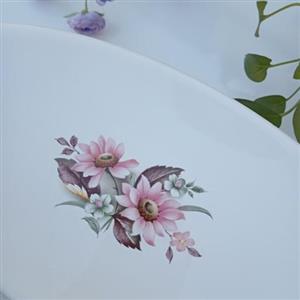 دیس سرامیک پذیرایی، گلدار