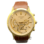 ساعت مچی مردانه سیتیزن وی آی پی کرنوگراف Citizen VIP Chronograph Gold