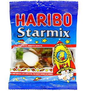 پاستیل هاریبو مدل Starmix مقدار 70 گرم Haribo Gummy Candy 70gr 