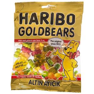 پاستیل هاریبو مدل Golden Bears مقدار 130 گرم Haribo Golden Bears Gummy Candy 130gr