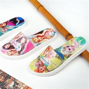 دمپایی دخترانه مدل السا  آنا و باربی سایز 30 تا 35