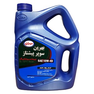 روغن موتور بهران سوپر پیشتاز 10W40 sl پلاستیکی 4لیتری