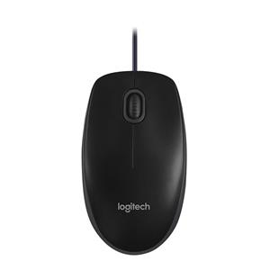 ماوس سیم دار طرح لاجیتک مدل Logitech B-100 - غیر اصل