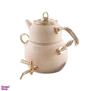 ست کتری و قوری شیردار گرانیتی ریور مدل 0011