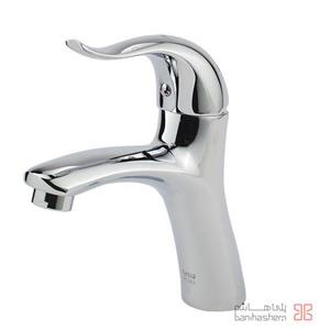 شیر روشویی کسری مدل کاسپین کروم مات