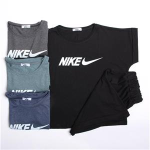 ست کراپ و شلوارک نایک کد 14121