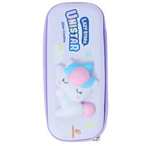 جامدادی اسکویشی 5809 طرح یونی کورن UNISTAR