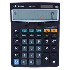 ماشین حساب رومیزی 12 رقمی مدل AT-2226 آتیما ATIMA 