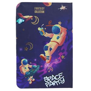 دفترچه یادداشت طلاکوب 2027 طرح فضانورد کینگ KING