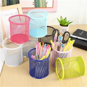 جاقلمی فلزی رنگی رومیزی - در رنگ های متنوع - لوازم تحریر