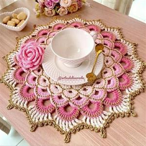 رومیزی و زیر بشقابی خیلی خاص