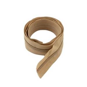 زیپ متری کرم ( زیپ طاقه سفید)( یک متری )