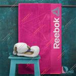 حوله دستی ورزشی Reebok رنگ سرخابی