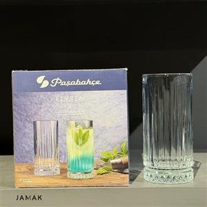 لیوان پاشاباغچه مدل الیسیا کد 520125 بسته 4 عددی
