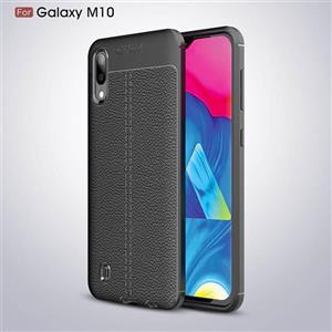 قاب محافظ ژله ای طرح چرم سامسونگ Auto Focus Jelly Case For Samsung Galaxy M10